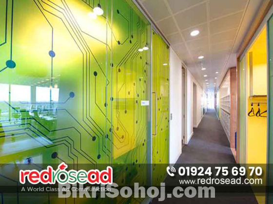 Best Colour Glass Sticker Price in Bangladesh